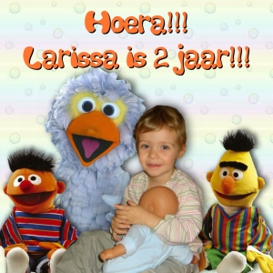 Larissa 2 jaar